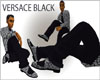 (CB) Versace Black Shoes