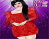 K- Cooktail Red Dress