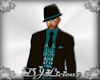 DJL-Trilby Hat ChocTeal