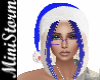 Christmas Blue Hat