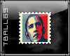 Barack Obama stamp