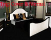 Black White Cover Up Bed