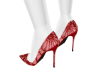 {LDs}Formal LaceHeel/Red
