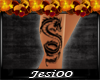 ~Jess~Leg dragon tattoo