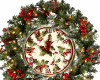Christmas Clock Wreath 3