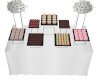 W Wedding Dessert Table