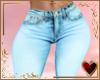 Tealish CowGurl Jeans