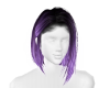 髪. Purple