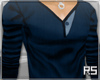 RS*V=Neck-Sweater-Blue