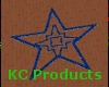 Blue Star Floor Marker