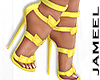 J l yellow heels