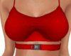 Red Belted Top