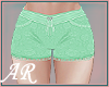 Lovely Lace Shorts Green