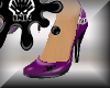 [LI] purple chain heels