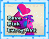 Furry Rave Toxic Animated Pink Girl V.2