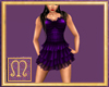 M+Cheeky Purple Dress