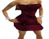 ~QSJ~Wine MINI DRESS