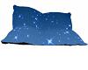 Blue Stars Bngbg Pillow
