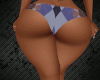Blue plad panties