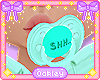 Kids Shh.. Teal Pacie