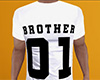 Brother 01 Shirt White (M)