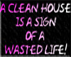 Clean House Sticker