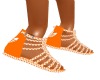 Orange  Sandals