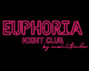 euphoria neon sign