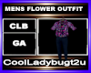 MENS FLOWER OUTFIT