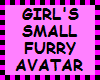 [E] Tiny Furry Avatar F