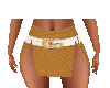 Gold Mini Skirt