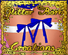 !i! Garters - Blue