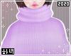 Winter | Purple sweater