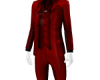 Red Shiny Devill Suit