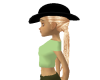 Cowgirl Hat w/ Blond/Brn