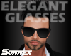 elegant glasses