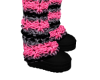 PinkGrayBlk Knit Boot