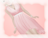 A: Rose silk dress