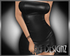 [BGD]Black Leather Dress