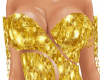 Carnaval Golden Dress