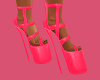 (L) Pink Heels