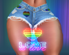 Love is Love RXL Shorts