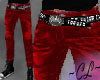 Red Jeans & Batman Belt