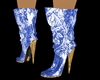 !Em Blue Lace Boots