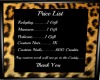 Salon Price List 2