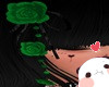 Green Kanzashi