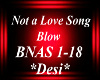 BNAS! not a love song