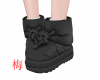 梅 black boots