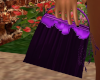 Purple Ruffle Handbag