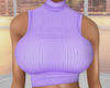 Lilac Knitwear Top